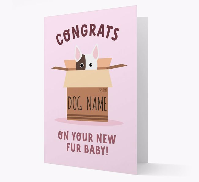 Congrats On Your New Fur Baby: Personalised {breedFullName} Card